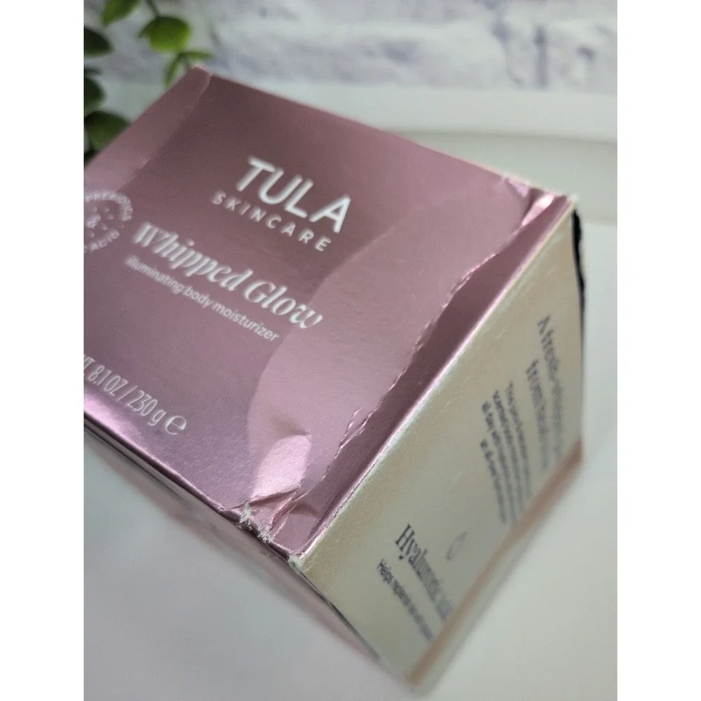 NIB😍TULA Whipped Glow Body Moisturizer w/ Hyaluronic Acid, Sparkling Rosé 8.1oz